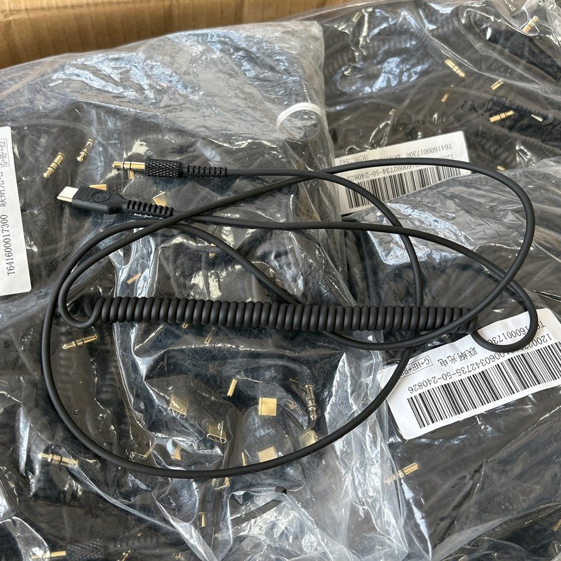 For Marshall Monitor III Earphone Gold-plated USB-C Port To 3.5mm Audio Cable gallery