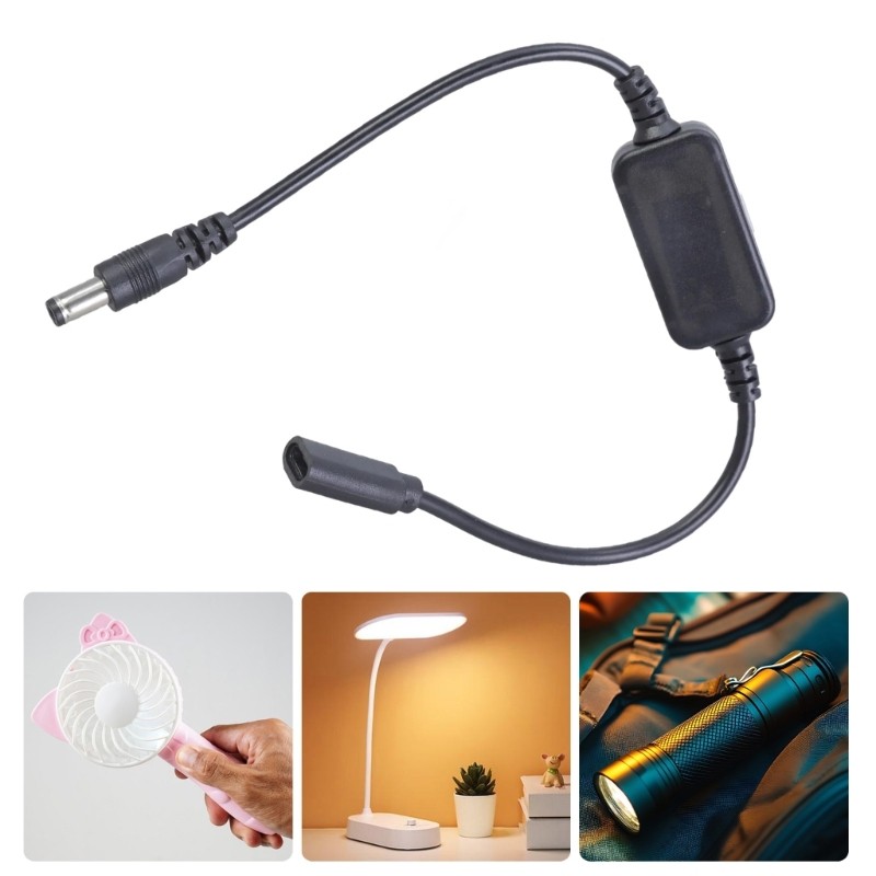 USB C 5V3A to DC5.5mm x 2.1mm Adapter Power Cable 9V Converter for Electronics gallery
