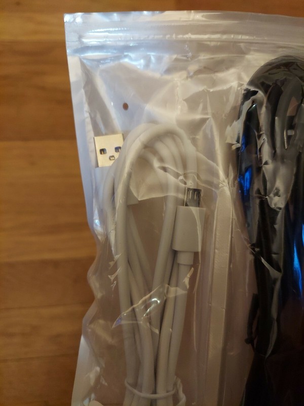 Deego PVC USB 6ft white + 10ft Black New gallery