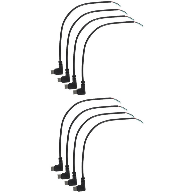 2 Count Usb to Fast Charging Cable Type Short Right-angle Extension gallery