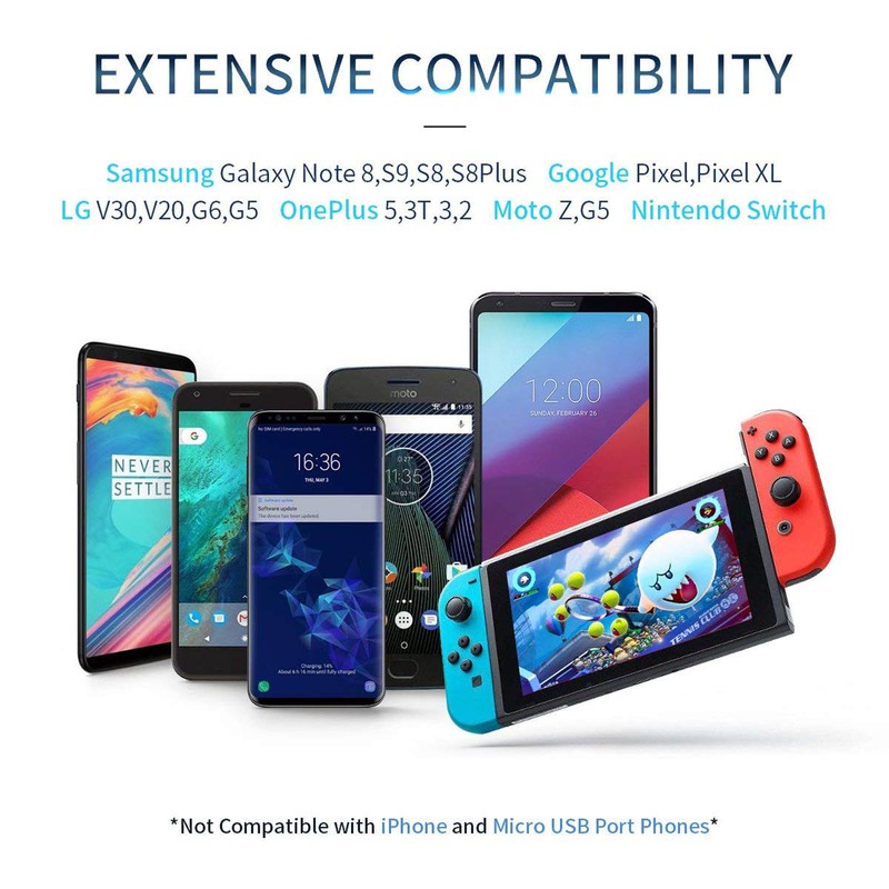 Premium USB-C Type-C 3.1 to 3.0 Fast Charging Data Cable Cord For Samsung US 3FT gallery