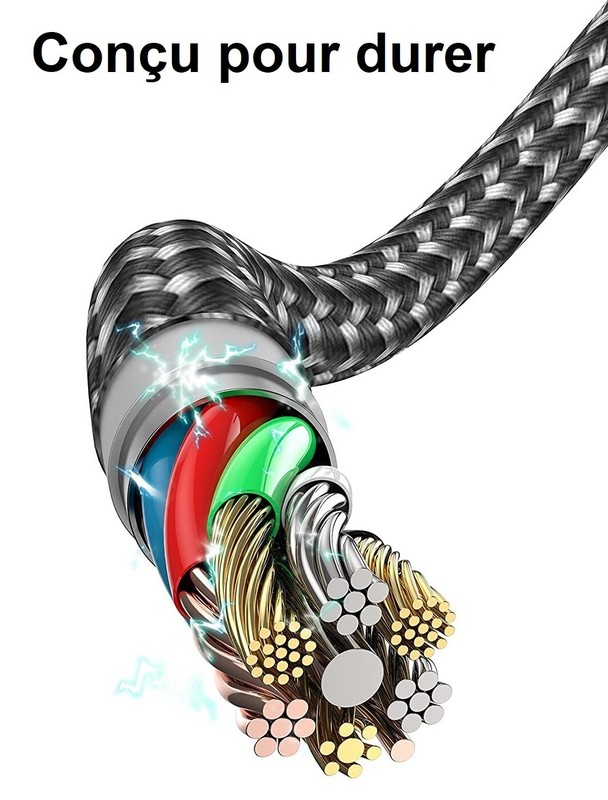 Multi USB Data Cable Charging Sync: Micro USB / Type C / IPHONE gallery