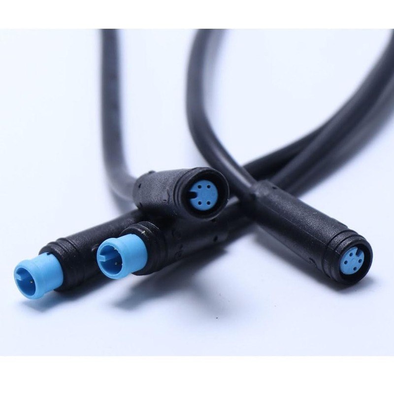 Julet 4Pin 3pin 2pin Male Female Waterproof Cable Electric Bike Extension Cab... gallery