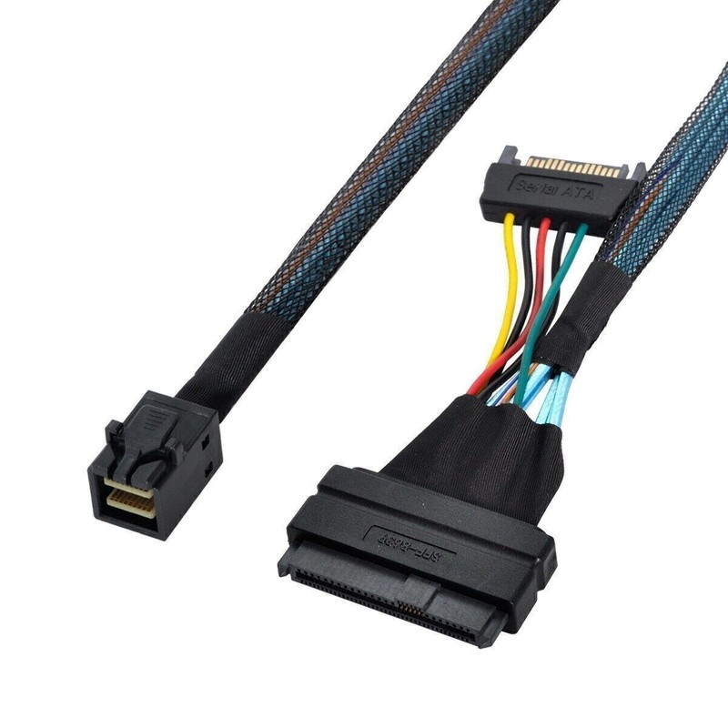 U2 SFF-8639 NVME PCIe SSD U.2 Cable for Mainboard Intel SSD 750 p3600 p3700 gallery
