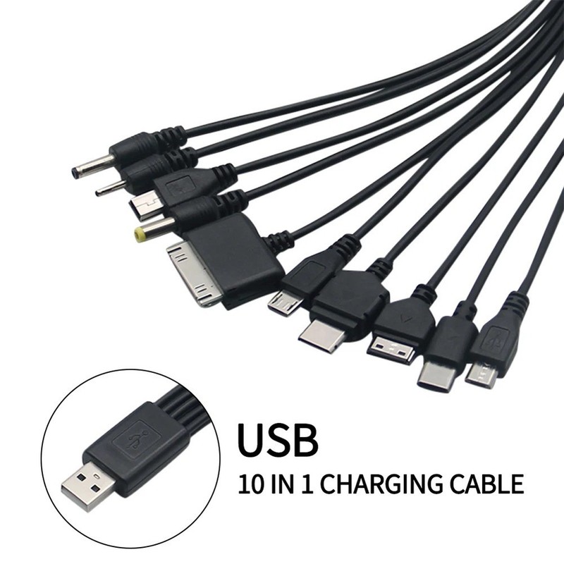 10-in-1 Multi-Function USB Charging Cable Universal Multi-Head Phone Charger gallery