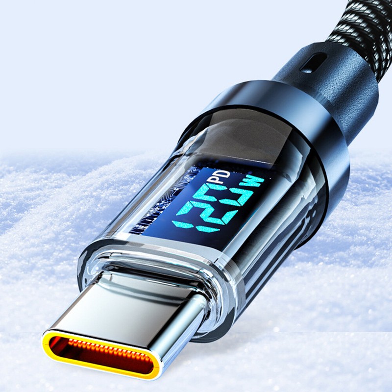 Charger Lead Type-C Data Sync Adapter Cable Braid Charging Phone USB Super Fast gallery