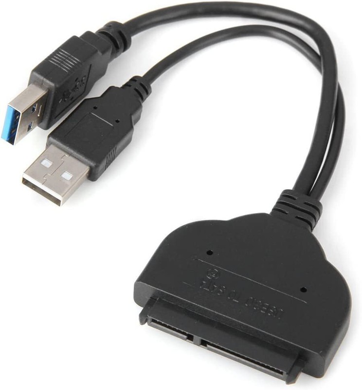 SATA to USB 3.0 Adapter Cable for 2.5″ Hard Drive HDD Laptop Data Recovery PC AU
