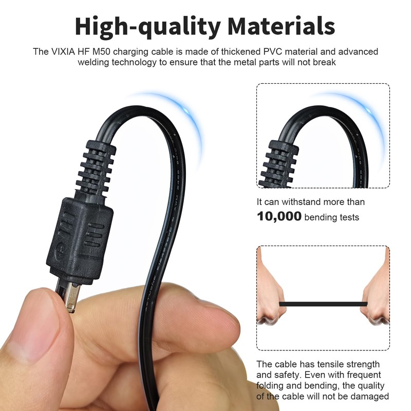 CA-110 USB Power Adapter Charging Cord for Canon VIXIA HF R800, R700, R600, R... gallery