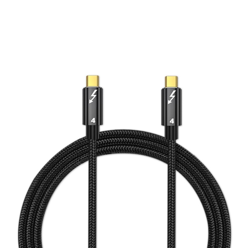 Braided USB Type C Extension Cable 40Gbps 8K@60Hz PD100W Fast Data Line