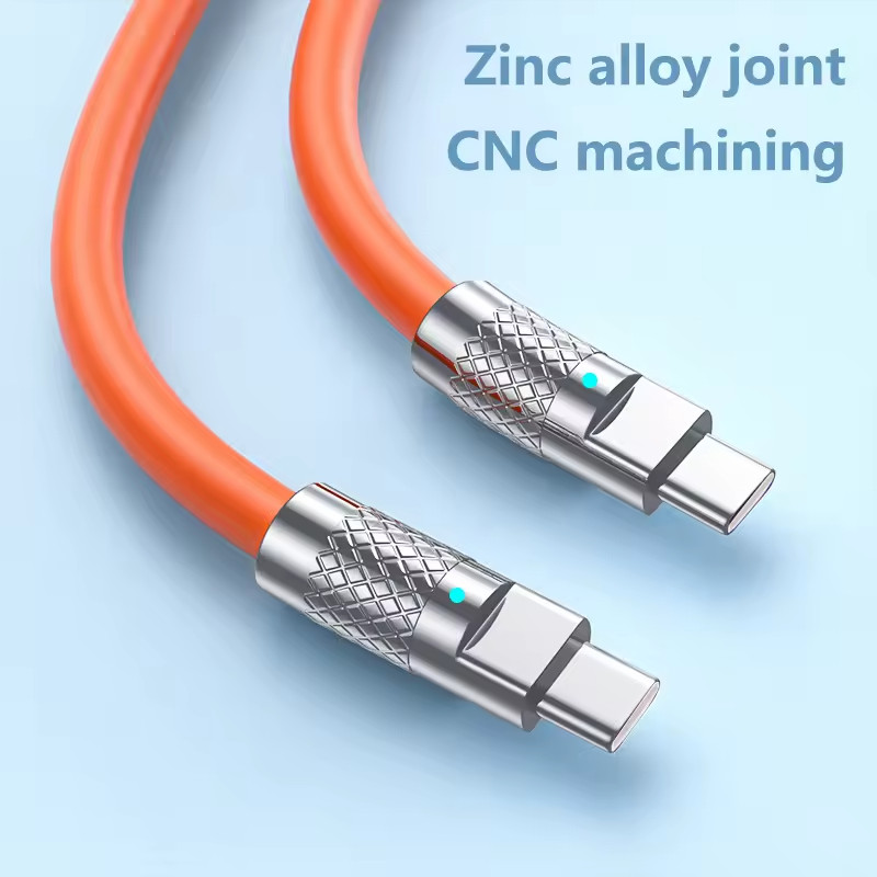 Chubby 2.0 USB Extra Durable Fast Charging Cable for USB C to C Type-c Cables gallery