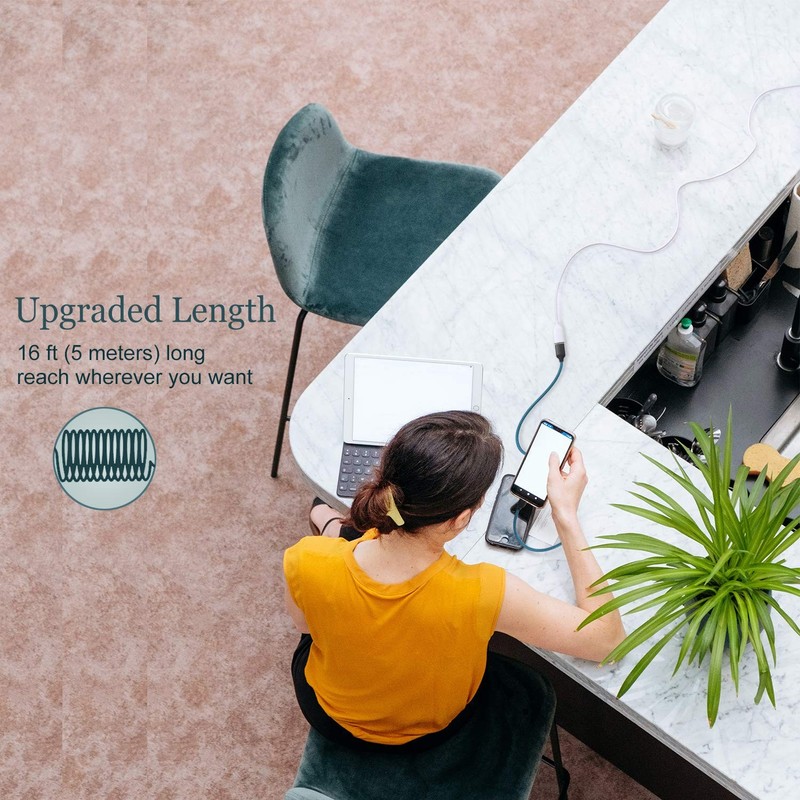 Usb Extension Cable 16ft/5m Usb 2.0 Type A Male To A Female Extension Cord Usb C gallery