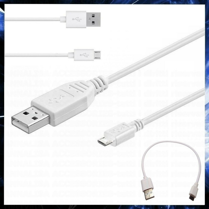Cable Micro USB Short 9 13/16in Male Cable Charger Huawei Samsung Xiaomi