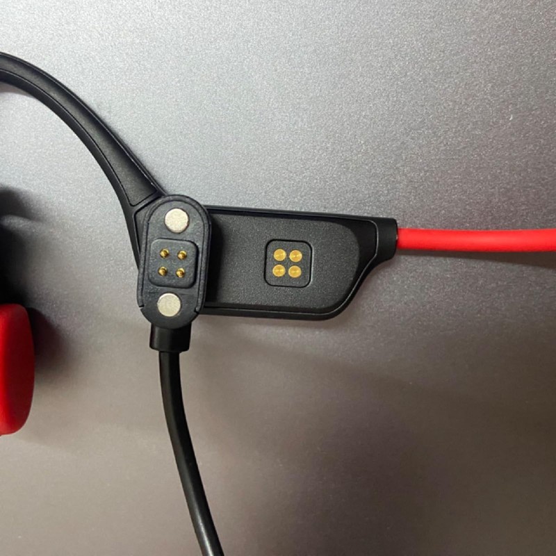 Replacement Magnetic Charging Cable for Bone Conduction Headphones, USB Charg... gallery