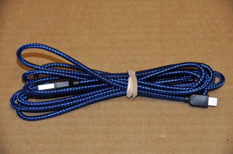 Braided 6FT USB Cable - Type Data & Fast Charger - Charging Cord Blue gallery