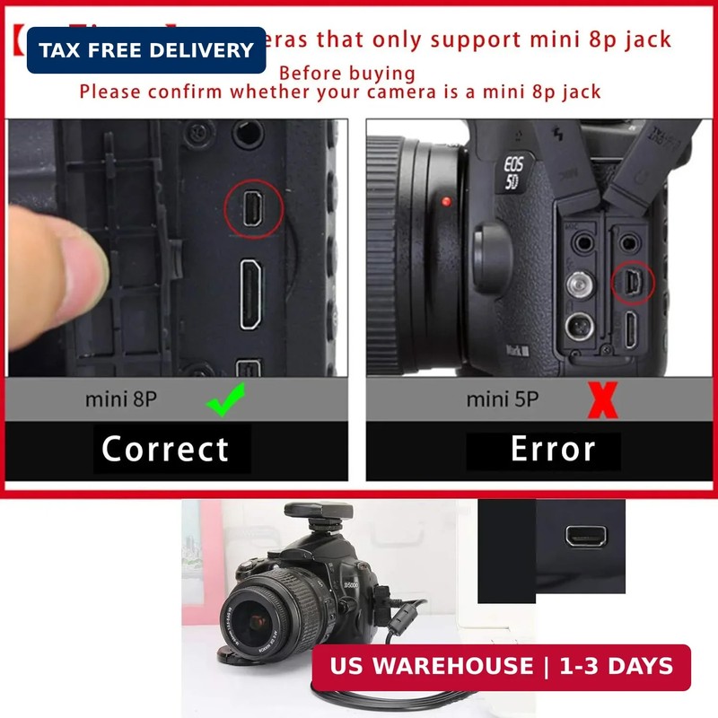 Replacement USB Camera Data Sync Battery Charger Charging Cable Cord for Sony Cy gallery