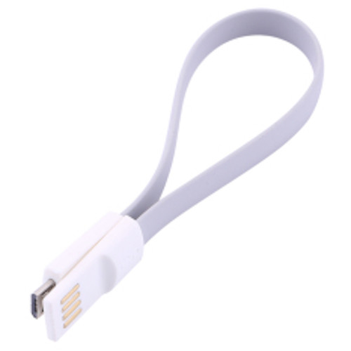 MAGNETIC 8" flat bracelet Data Sync charger Cable MICRO USB FOR Samsung HTC LG gallery
