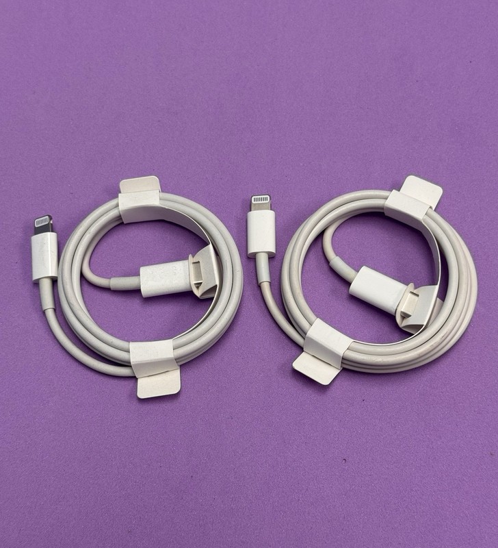 2PCS Geniune OEM Apple 1m (3ft) Lightning to USB-C Charging Cable Cord