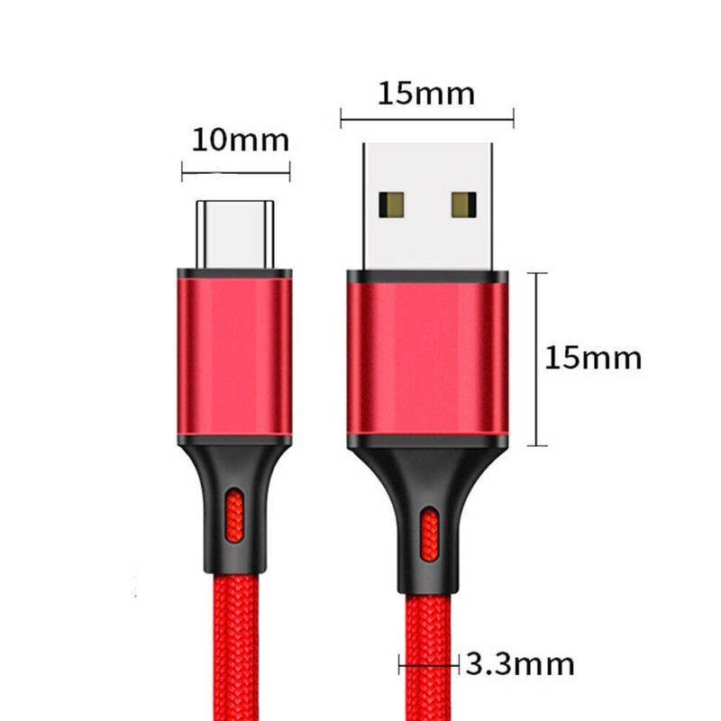 Braided USB C Type C Fast Charging Data Cable Cord for iPhone 15 Pro Max 15 Pro gallery