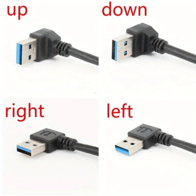 USB to Micro USB Cable 6Inch Right Angle Short USB Micro Cord 90 Degree Fast gallery