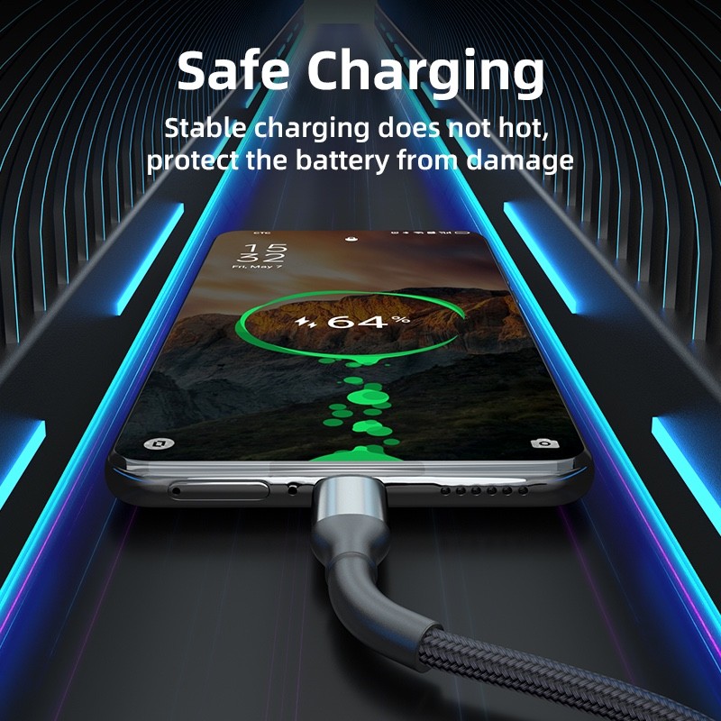 6 in 1 Multi USB fast Charger Charging Cable For iPhone USB TYPE C Android Micro gallery