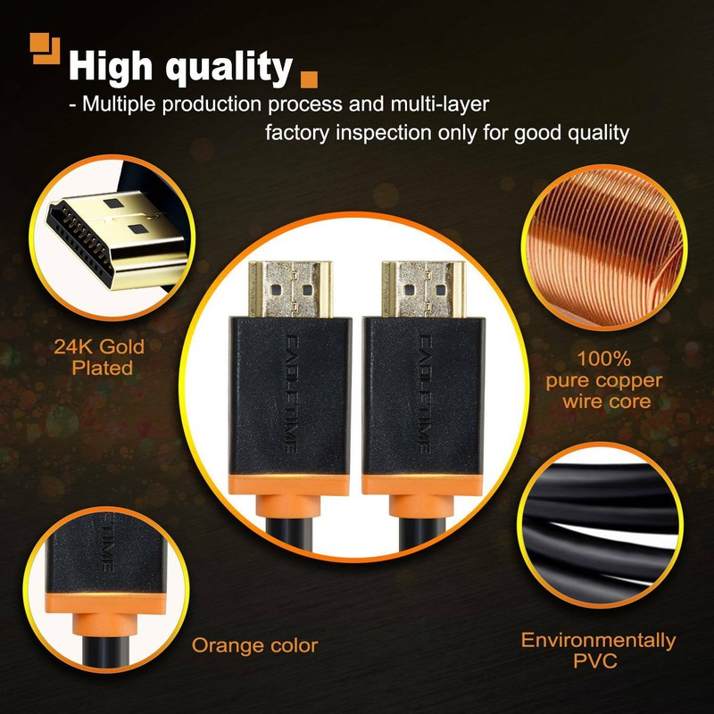3m HDMI to HDMI Cable 4K 2.0 60hz HDMI TO HDMI Cable Adapter gallery