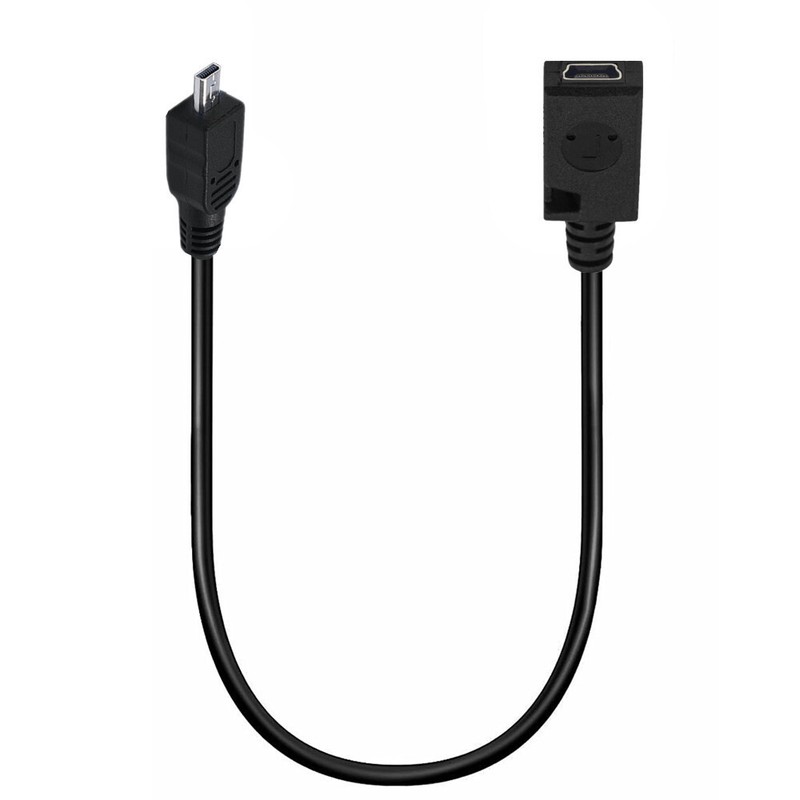 USB Type C Mini Micro 5 Pin Female to 8 Pin Mini Male Data Power Camera Cable gallery