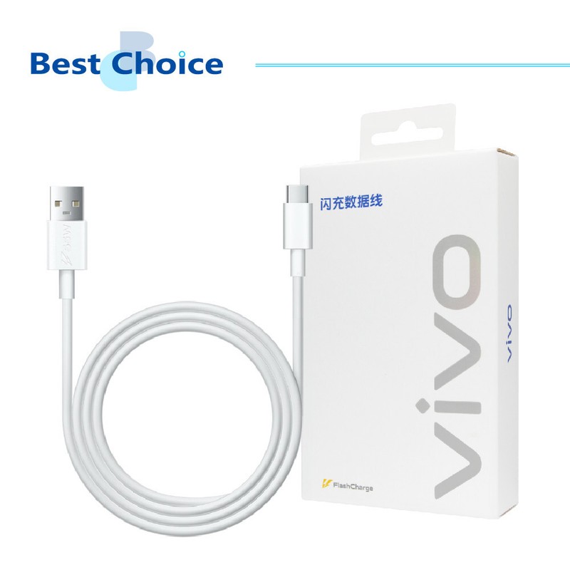 Original VIVO Official 5A USB-A to Type-C Fast Charging Cable_Support 80W (Max)