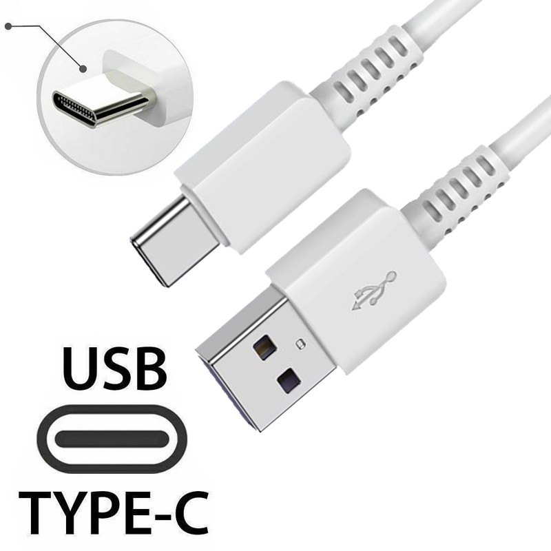 3ft PowerLine Nylon Charger Cable USB-C to USB 3.0 Charging for Samsung gallery