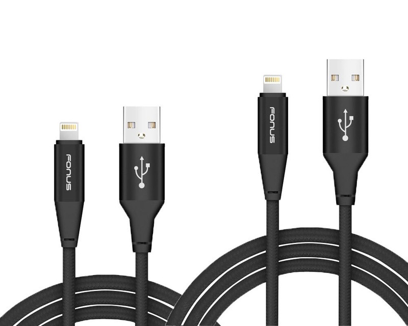 6ft and 10ft Long USB Cables Fast Charge Power Cord Wire Data for Cell Phones