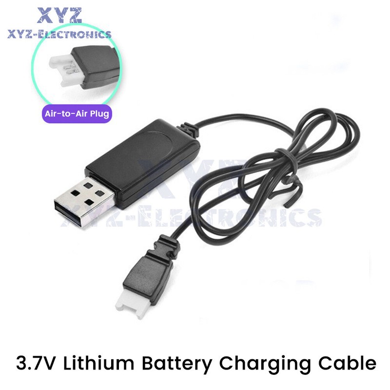 3.7V Lipo Battery USB Charging Cable Air to Air W/ Protection For RC Drone Toy