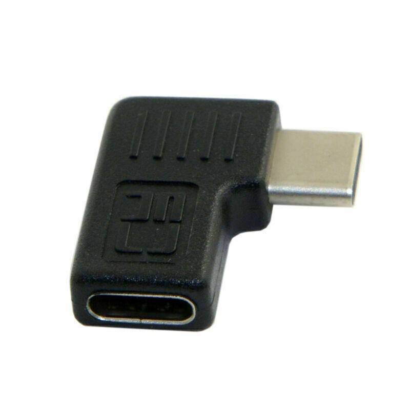 Chenyang 90D Right Left Angled USB 3.1 Type-C Male to Female Extension Adapter gallery