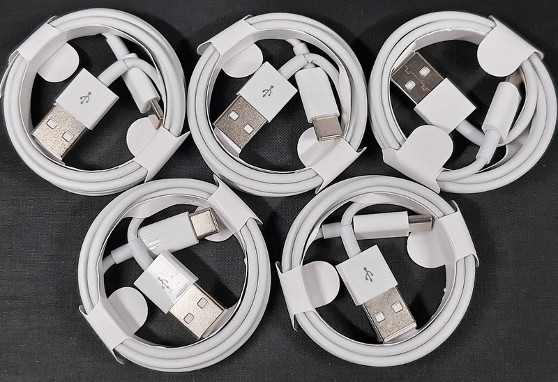 5x Type C to USB-A Fast Charge Cable Cord Charging Quick Charger Bulk Wholesale