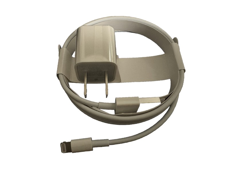iPhone 14 Pro Max Charger USB Cable With Adapter – White Original