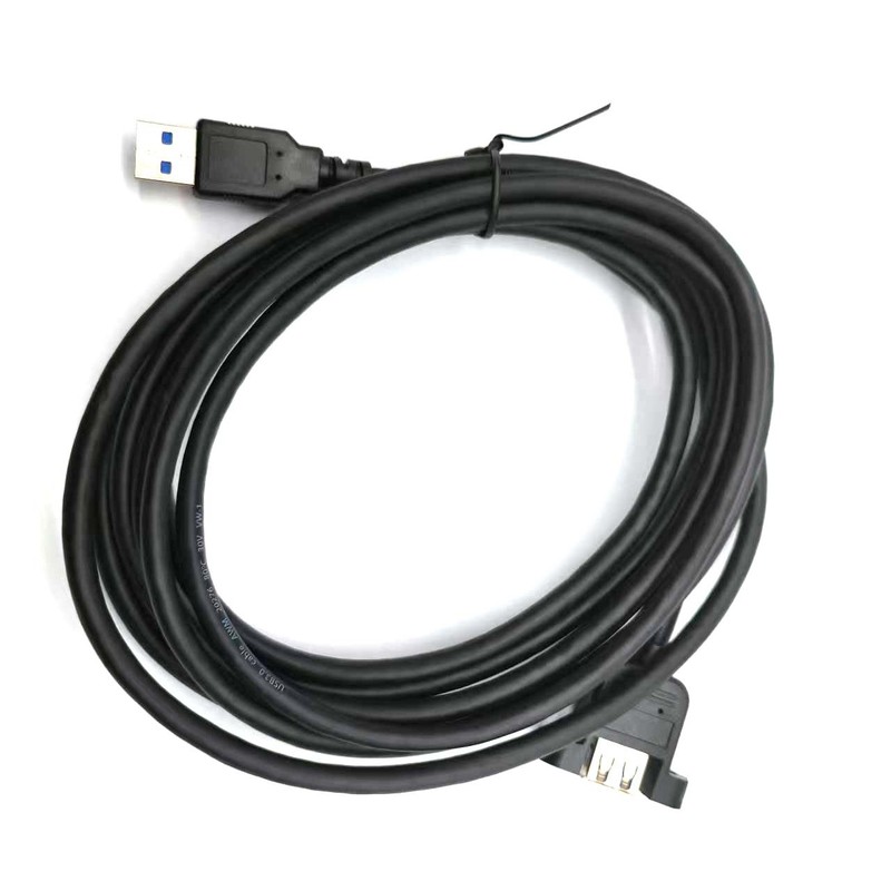 Usb3.0 Male To Female Extension Cable High Standard With Screw Hole Baffle Cable gallery