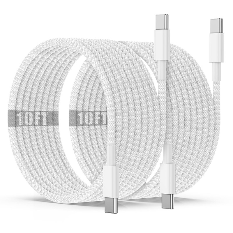 USB to Charging Cable 10ft, 60W Fast to Charger Cord Long for Apple iPhone 17…