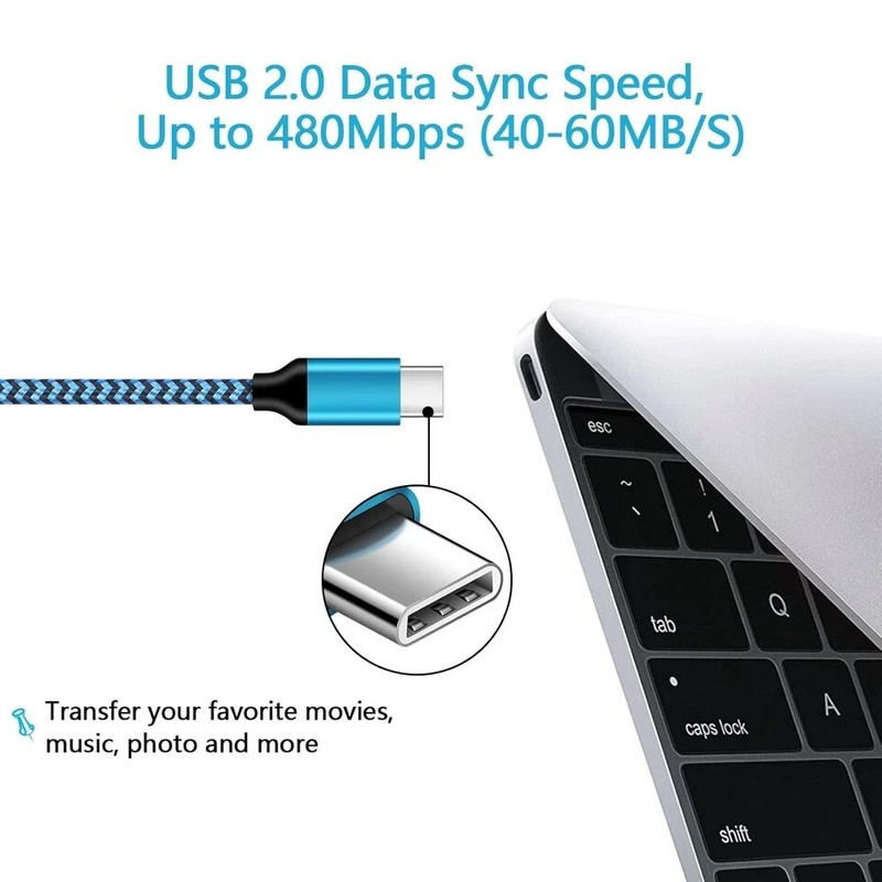 FiveBox 2Pack 6ft Fast Charging Cable Charger for iPhone 16e, 16, 16 Pro gallery
