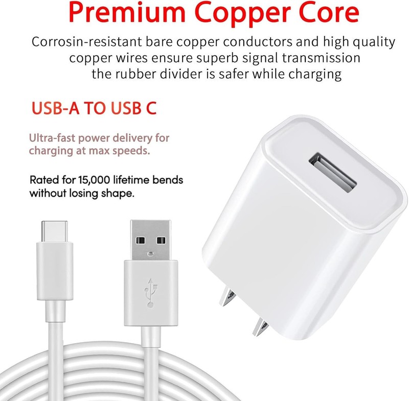 2 Pack 10FT USB C Camera Charger for Arlo Essential 2K, Alro Essential 2nd Ge... gallery