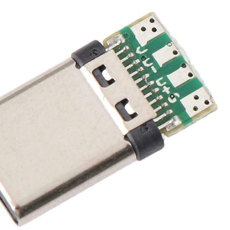 5/10Pairs USB 3.1 Type C Male+Female DIY Solder Plug PCB Connector Socket Repair gallery