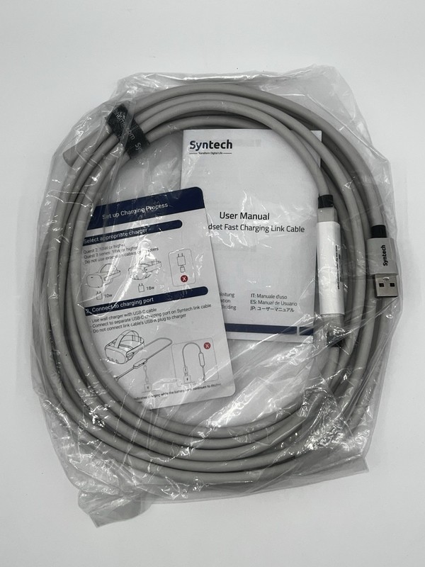 Syntech Link Cable 16FT for PCVR Compatible with Oculus/Quest 3/Meta Quest 3S... gallery