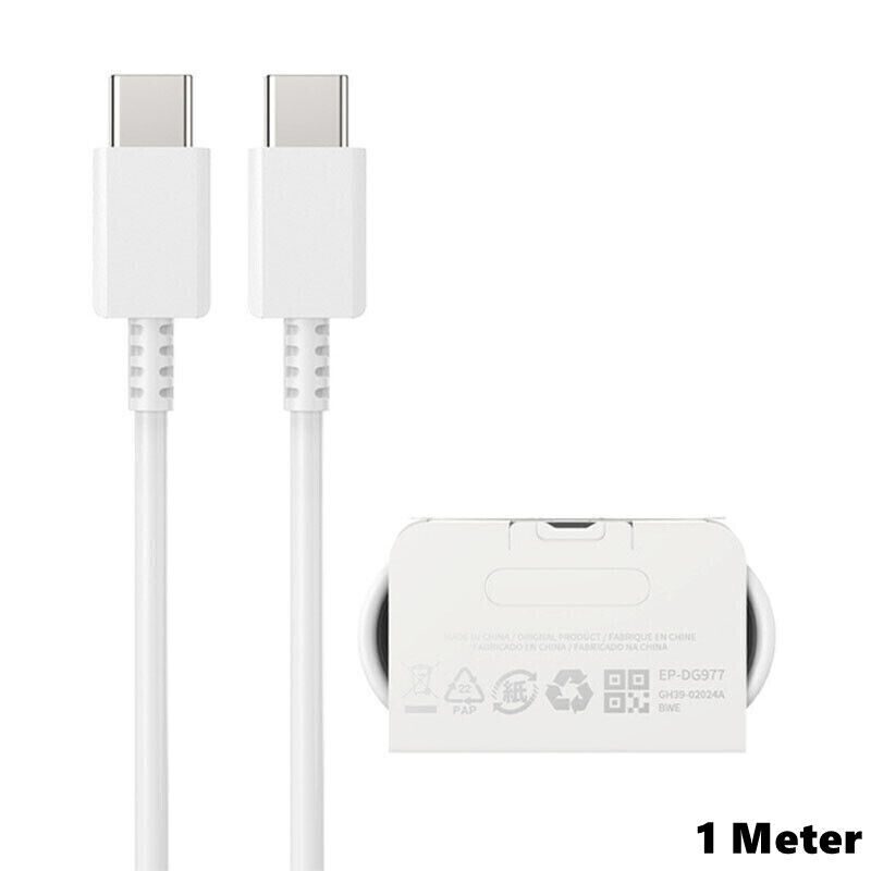 45W Super Fast Charger Cable And Plug USB-C For Samsung S20 S21 S22 S23 Ultra 5G