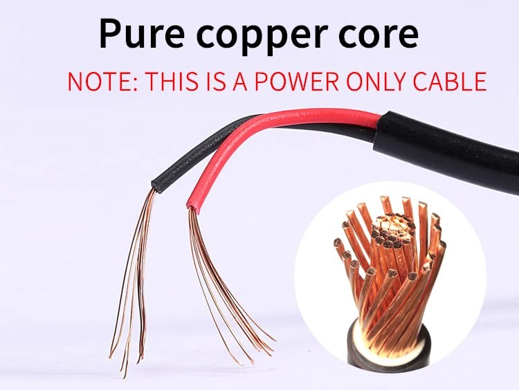 5M USB 2.0 A to Micro B USB Power Cable Charge Cord 90 Degree Left Angle with... gallery