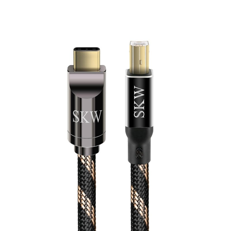 Audiophiles USB Printer Cable Type C 4.9ft gallery