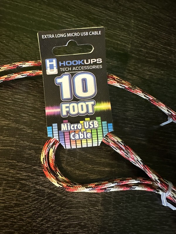10 Foot Micro USB cable 2 Pack gallery