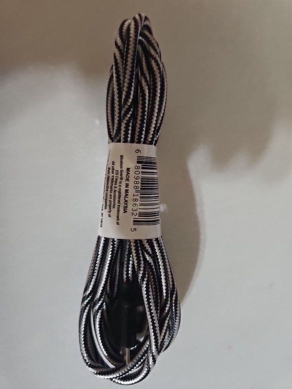 Micro USB Cable Fabric 6ft New BL1632