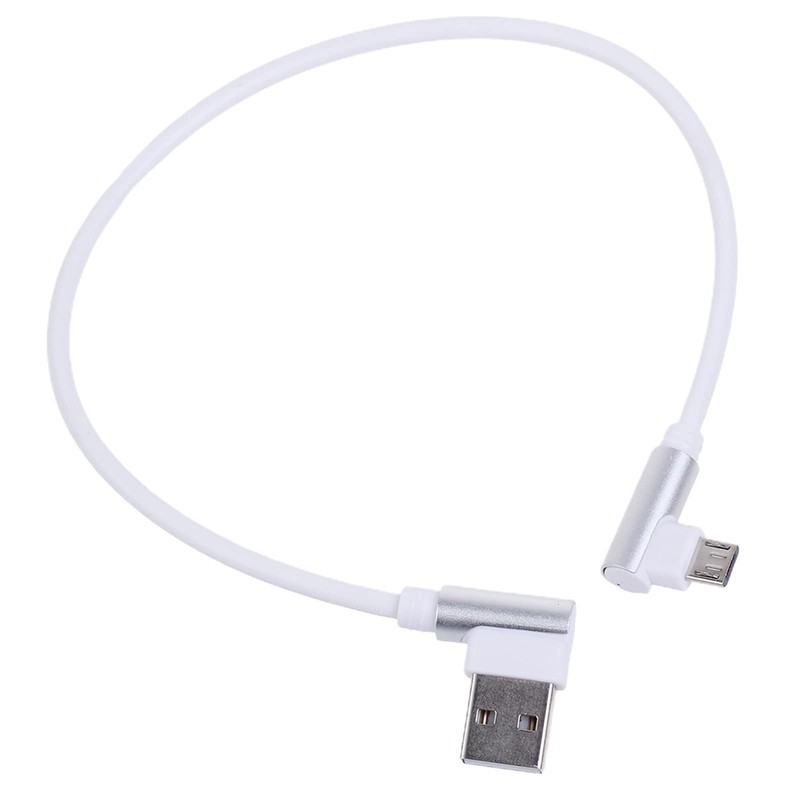 90 Degree USB Cable Right Angle L Shape Data Sync Charging Cord 0.3m gallery