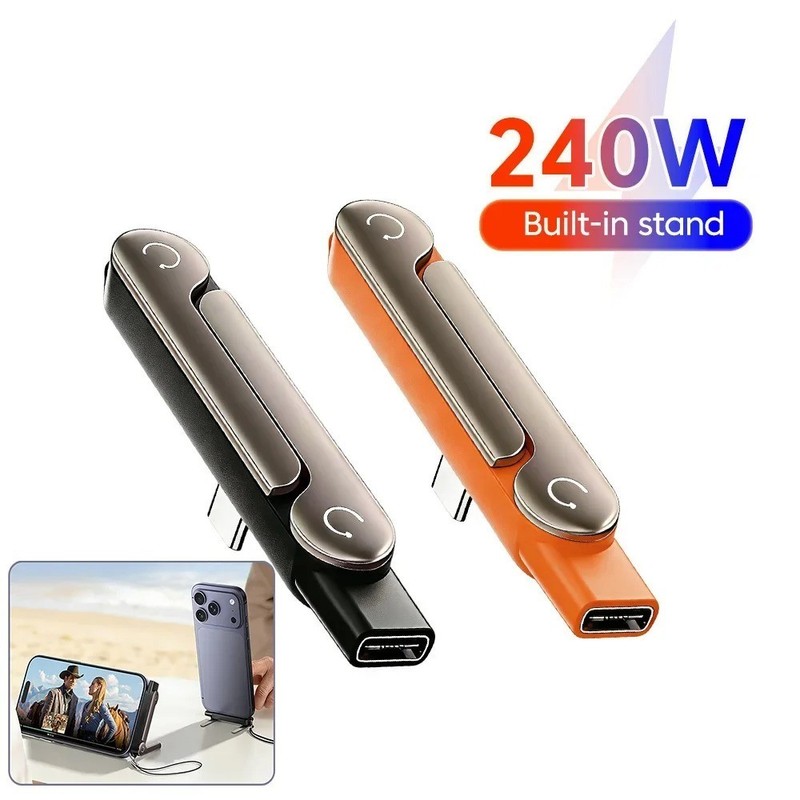 Type C Phone Charging Bracket Adapter 240W Charging OTG Type-C gallery