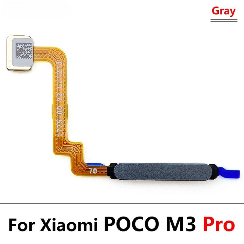 Power Fingerprint Sensor Touch Button Flex Cable For Xiaomi Poco M3 M3 Pro F3 X3 gallery