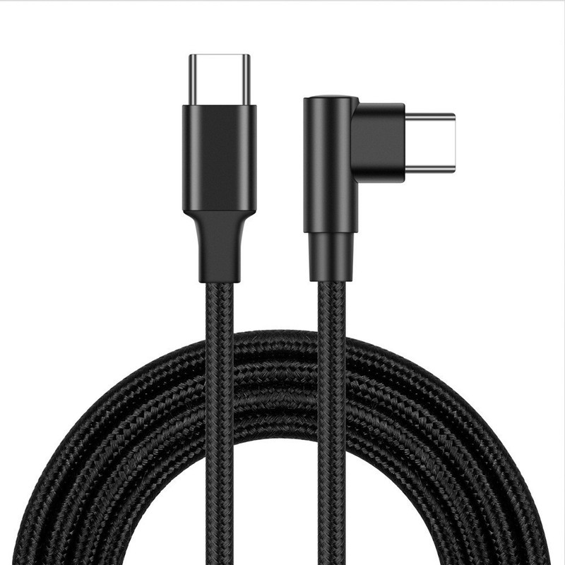 90° 60W 3A Type-C to Type-C Fast Charger Cable Data Cable for Android Devices gallery