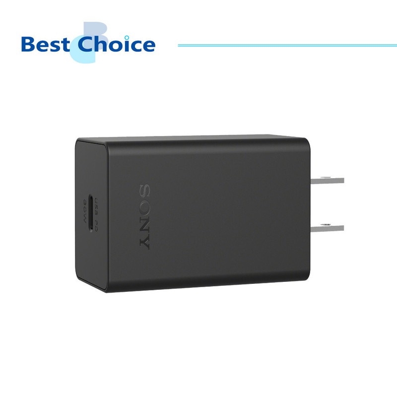Original Sony Official 30W Fast Charge Adapter with Dual Type-C Cable (XQZ-UC1) gallery
