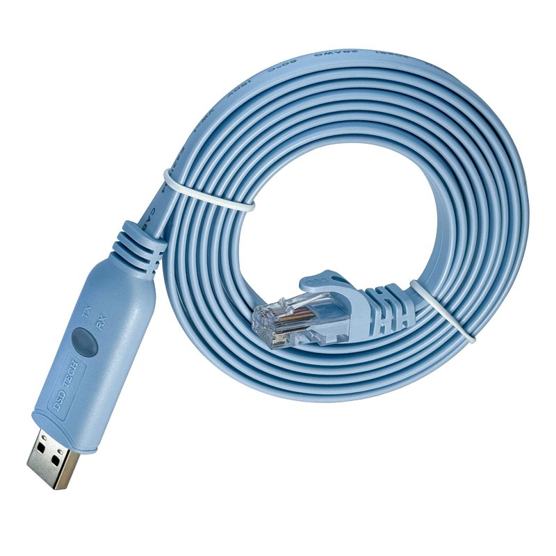 SH-RJ45A USB to RJ45 Console Cable with FTDI Chip for Cisco NETGEAR Routers/S…